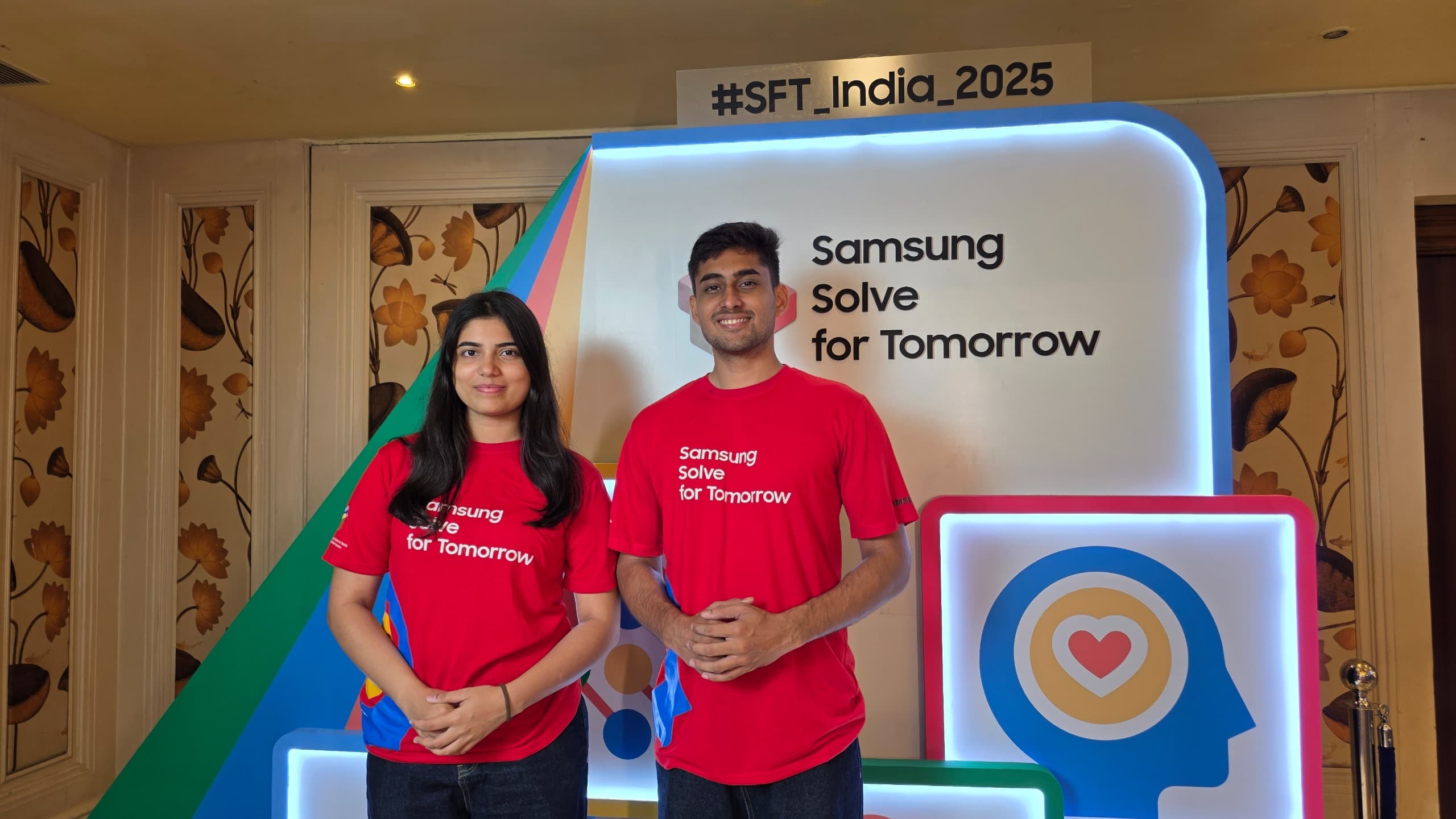 Team NextPlay at Samsung Solve for Tomorrow India 2025 event